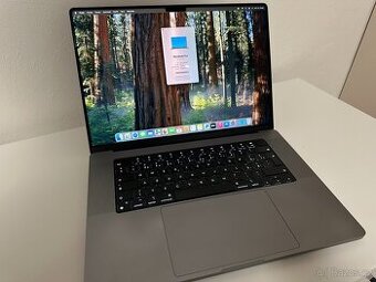 MacBook 16" - Apple M1 MAX, 32GB RAM, 1000GB disk