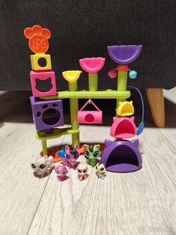 LPS littlest petshop kočičí domeček a kočičky - 1