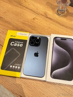 iPhone 15 Pro 256Gb Modrý Titan 88%