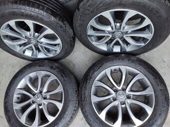ALUkola 5x114mm pneu 215/60 R17 ContinentalQ6