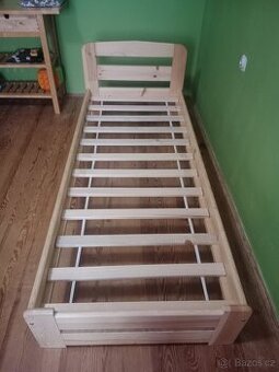Postel masiv 80x200