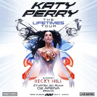 Vstupenky na stání na koncert Katy Perry