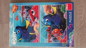 Puzzle Hledá se Dory 2x66 dílků