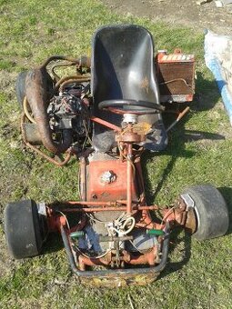 motokára čz 125 závodní s motorem