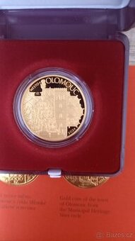 Zlatá mince ČNB Olomouc - Proof