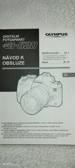 Digitální zrcadlovka Olympus E 520.