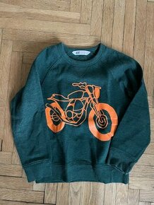 Mikina motorka vel.122/128