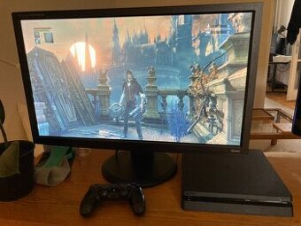 Sony Playstation 4 Slim 500GB / DS4 / FullHD monitor Iiyama