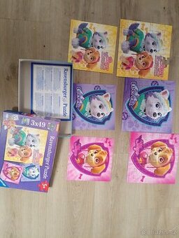 Puzzle pro děti 3 v 1