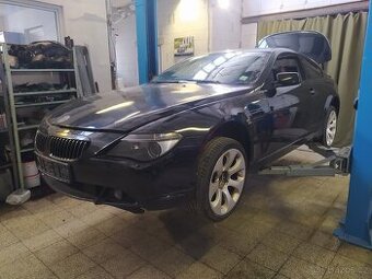 BMW e63 645ci coupe 245kw náhradní díly