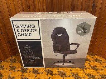 Kancelářská, herní židle ČERNÁ - 1