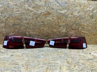 Zadní světla Audi A6 C7 2010-2014 sedan ZATMAVENE