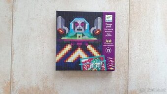 Kreativní sada Djeco Pixel Art Invaders