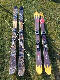 Freeride lyže K2 a Head