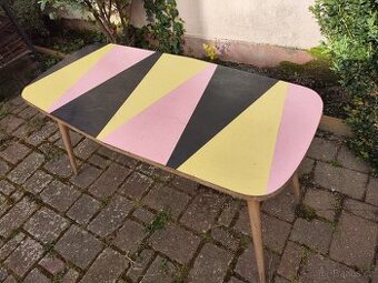 Konferenční stolek barevený Brusel - raritka