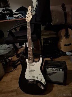 Elektrická kytara + combo VISION