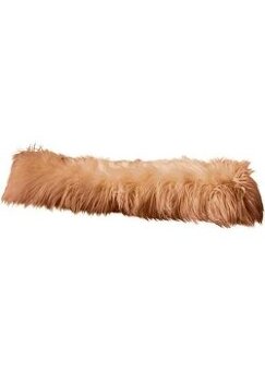 Nový chlupatý polštář 90cm