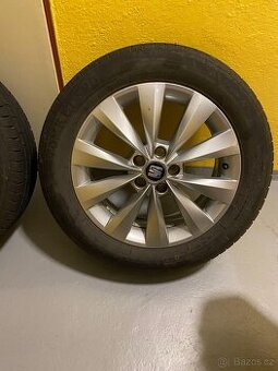 Sada alu kol 5x100 r16