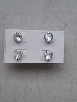 Dámské stříbrné náušnice NOVÉ