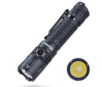 svítilna taktická Wurkkos TD04 3000 L, USB , 5000mAh +dárek