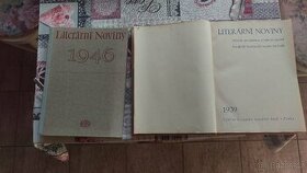 Literární noviny 1939 a 1946 svázané