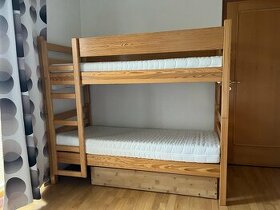 Kvalitní patrová postel - 1