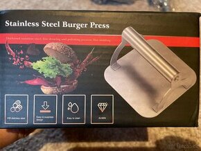 Nerezový burger press - 1