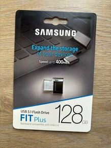 Samsung Fit Plus 128GB USB3, 420MBs jnový, zár. fak. 2028 +