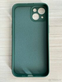 Elegantní kryt pro iPhone 13 - tmavě zelená