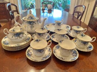 Čajová souprava anglického porcelánu Royal Albert