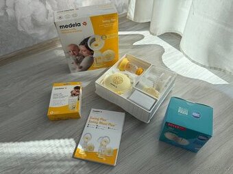 Odsávačka mléka MEDELA Swing Flex + dárky