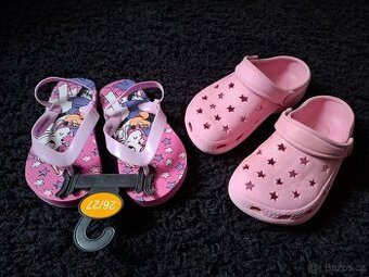 Žabky a crocsy