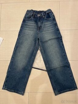 Baggy šitoke rifle jeans z Shein vel. 8 let