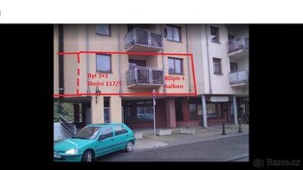 PRODÁM Byt 3+1 v os vl. ( BALKON, Výtah, GARÁŽOVÉ STÁNÍ)