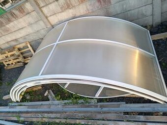 Zastřešení bazénu vhodné na 7.5 x 3 m 7x3m