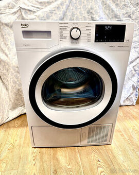 Úzká slim sušička Beko 7kg, JAKO NOVÁ,HDF 7439CSSX