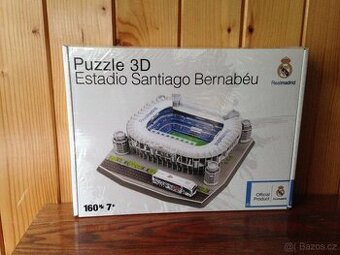 3D Puzzle Santiago Bernabeu