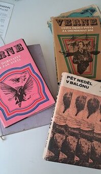Jules Verne - 5x kniha, zdarma