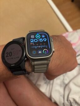 Apple Watch Ultra 49mm Titanium Tan Alpine Loop M