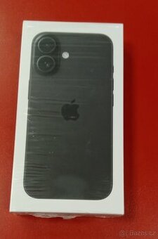 Apple iPhone 16 256GB Black CZ Nový záruka 24 měsíců