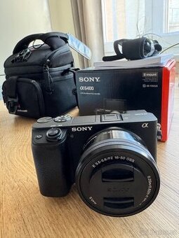 Sony Alpha 6400 + 16-50 OSS, E3.5-5.6/PZ