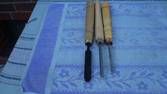 DLÁTA - STRUHY k SOUSTRUŽENÍ DŘEVA - sada 3ks.