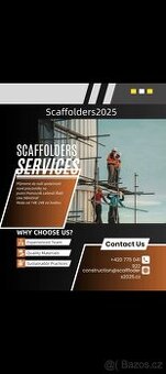 lešenaři /pomocníci/ řidič lkw.