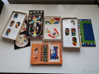 Staré společenské, deskové retro hy Tofa