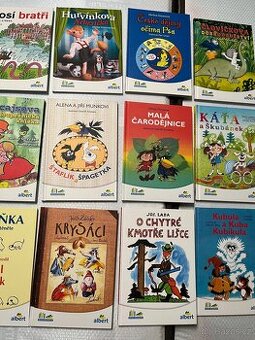 Pohádky knihy dětské večerníčky