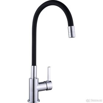 Kuchyňská vodovodní baterie páková KI-1820 s elastickým rame