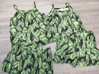 Letní dívčí set C&A, vel. 128 a 146