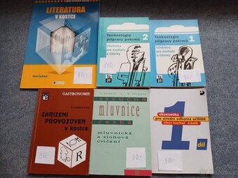 Prodám učebnice pro obor KUCHAŘ- ČÍŠNÍK