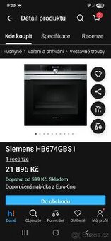 Trouba Simens HB674GBS1