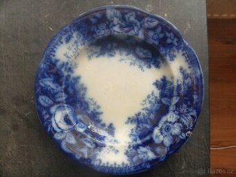 Značený keramický talíř. - 1